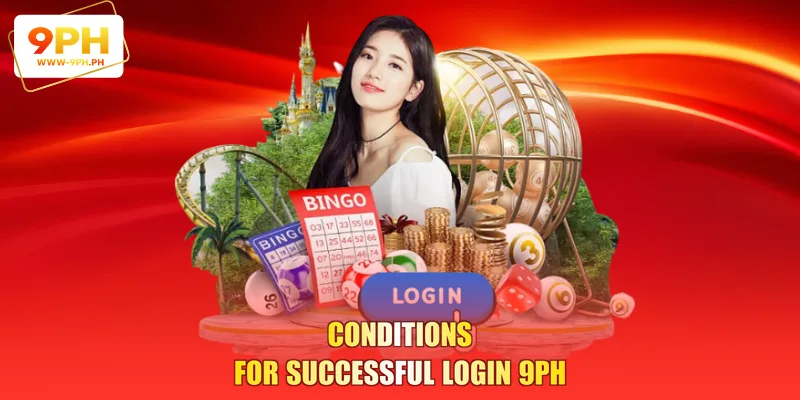 Conditions for successful login 9PH