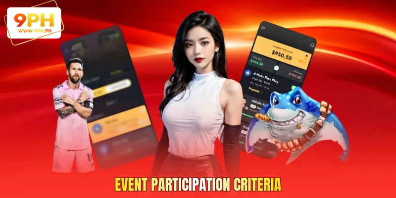 Event participation criteria